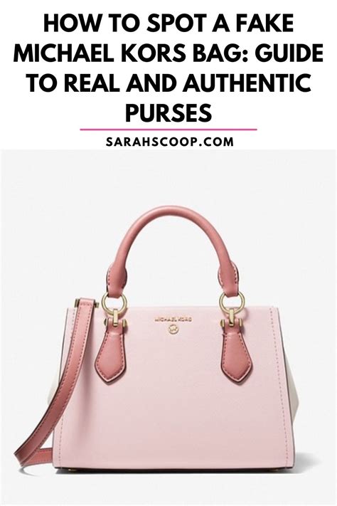 fake michael kors tote|michael kors bag authenticity check.